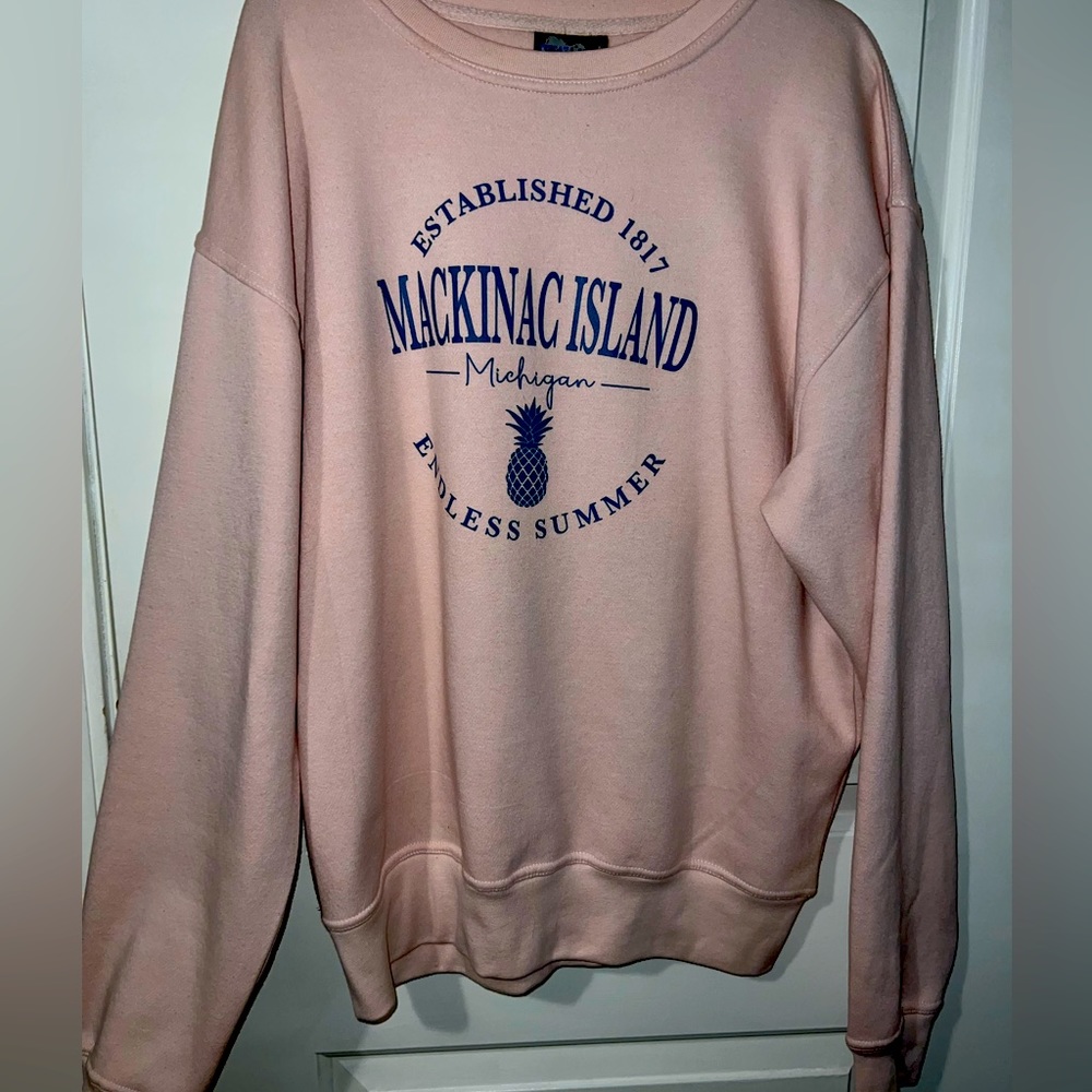 Brand new mackinaw island sweatshirt